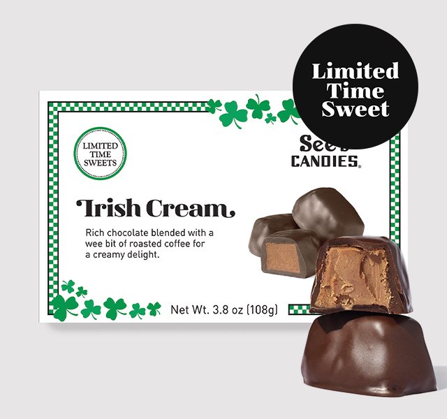 Limited Time Sweet: Irish Cream