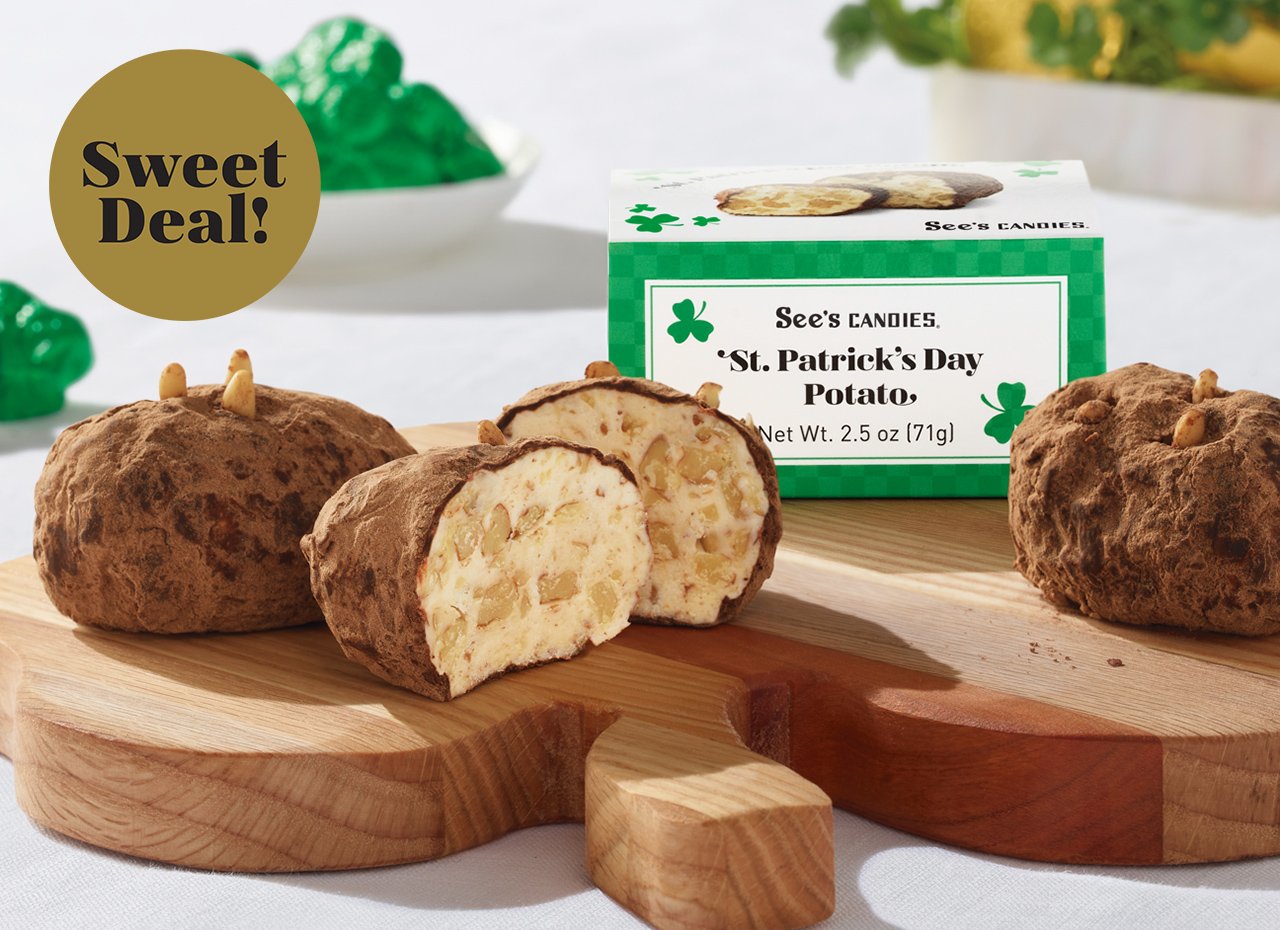 Sweet Deal! St. Patrick’s Day Potato