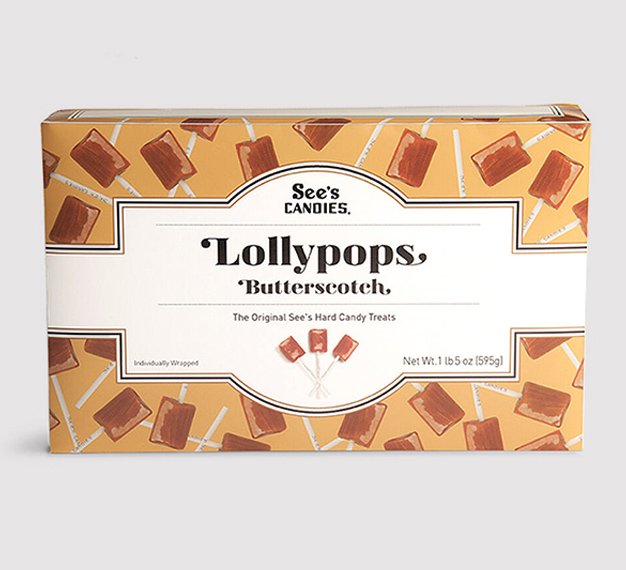 Butterscotch Lollypops