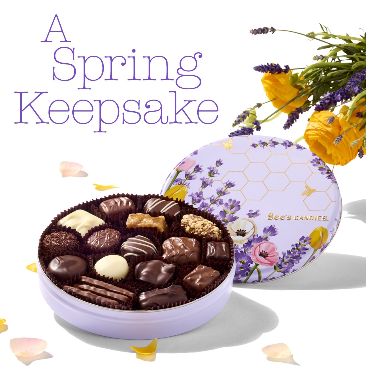 A Spring Keepsake: Garden Delights Keepsake Tin