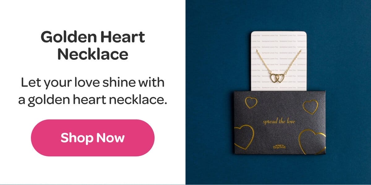 [Golden Heart Necklace]