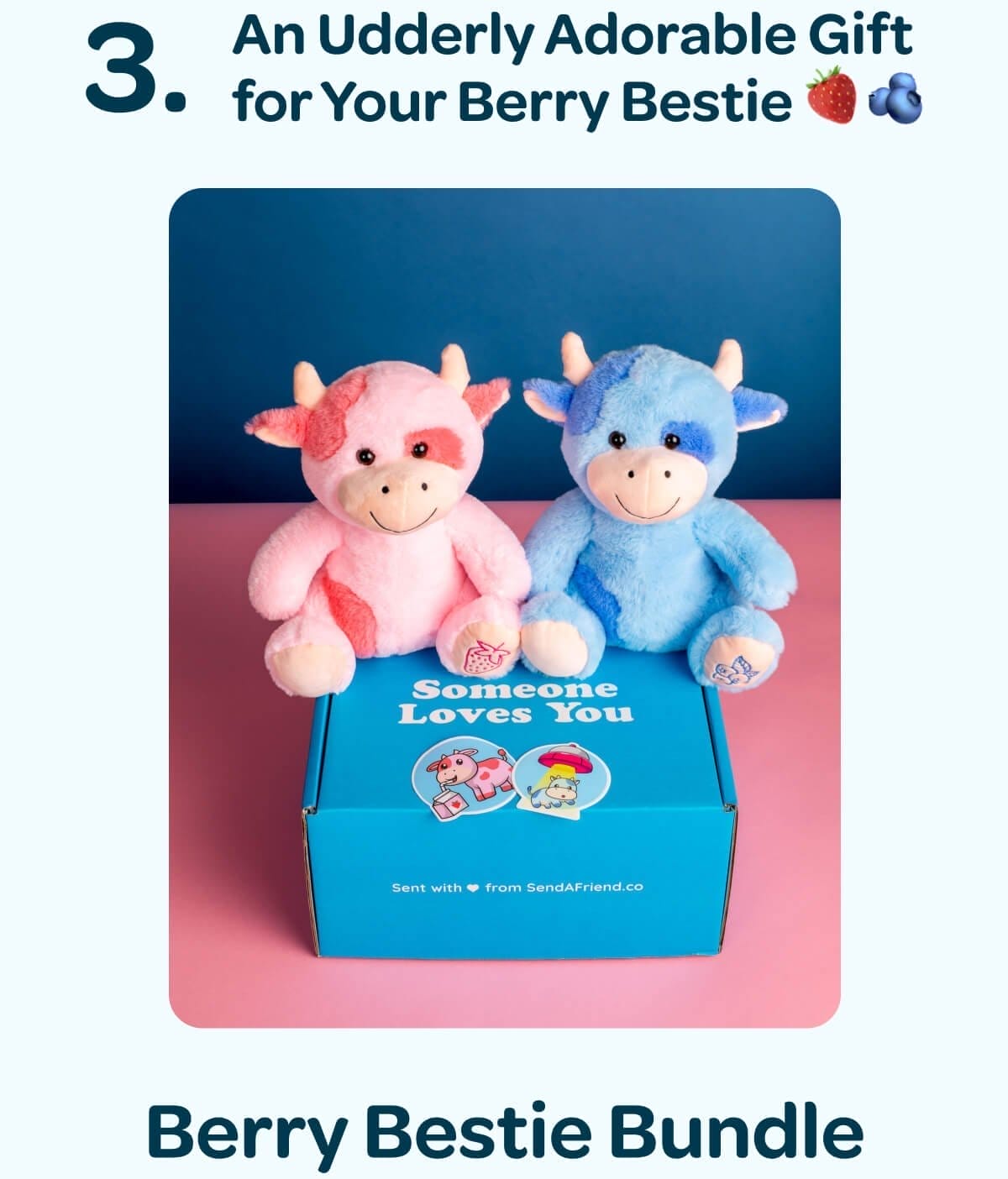 3. An Udderly Adorable Gift for Your Berry Bestie 🍓\U0001fad0 Berry Bestie Bundle