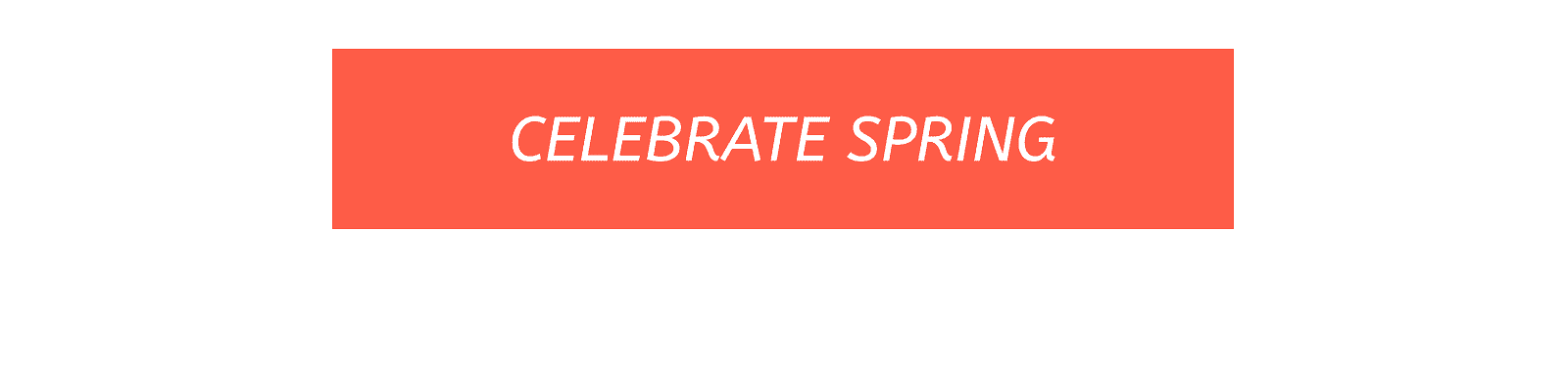 [Celebrate Spring]