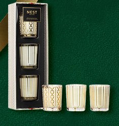 NEST New York - Mini Festive Candle Set