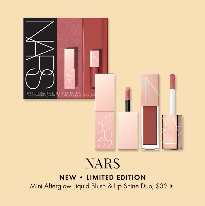 NARS Mini Afterglow Liquid Blush & Lip Shine Duo