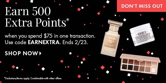 Earn 500 Extra Points