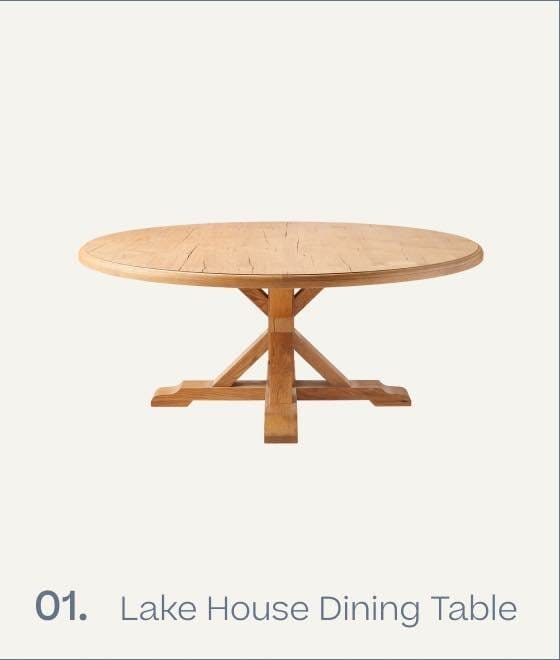 Lake House Round Dining Table