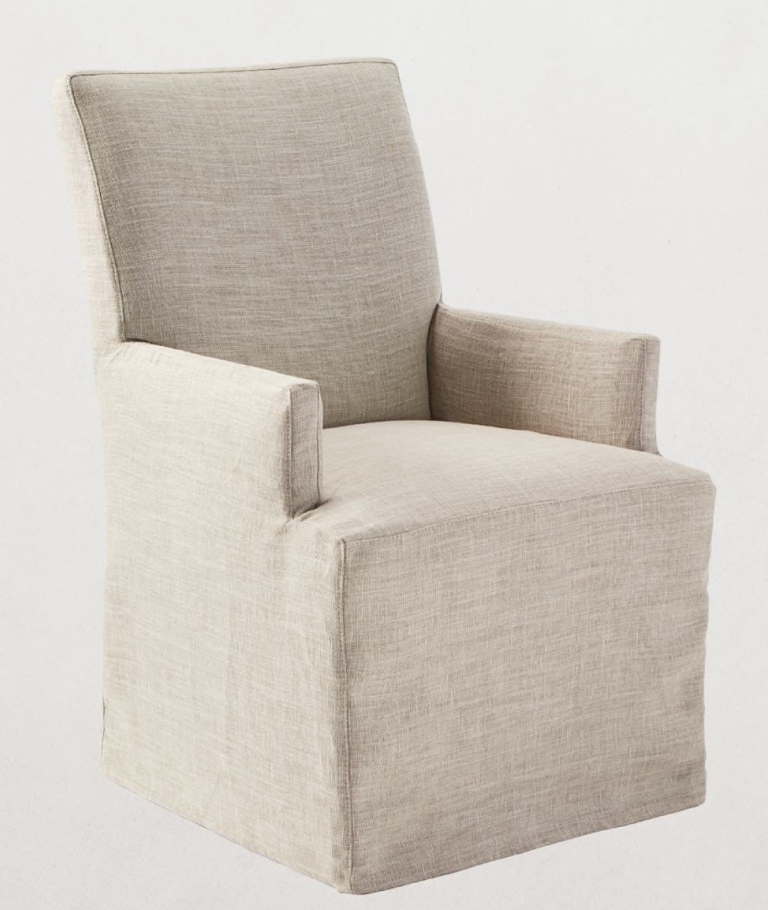 Ross Armchair - Long Slipcovered