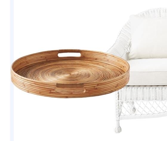 Alona Rattan Tray