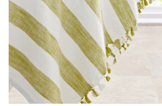 Awning Stripe Tablecloth