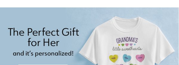 The Perfect Gift for Her and it’s personalized!