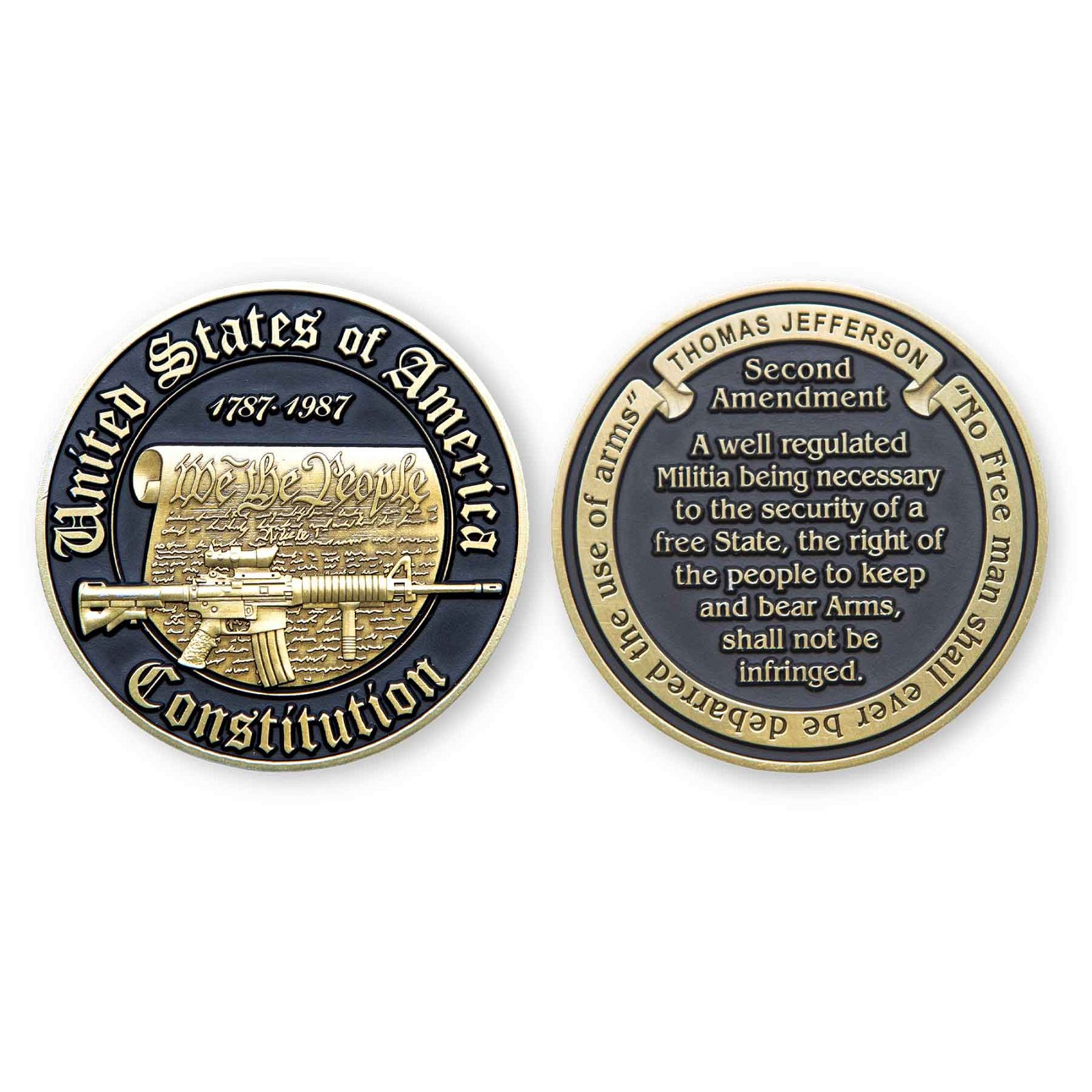 Image of 2nd Amendment Challenge Coin
