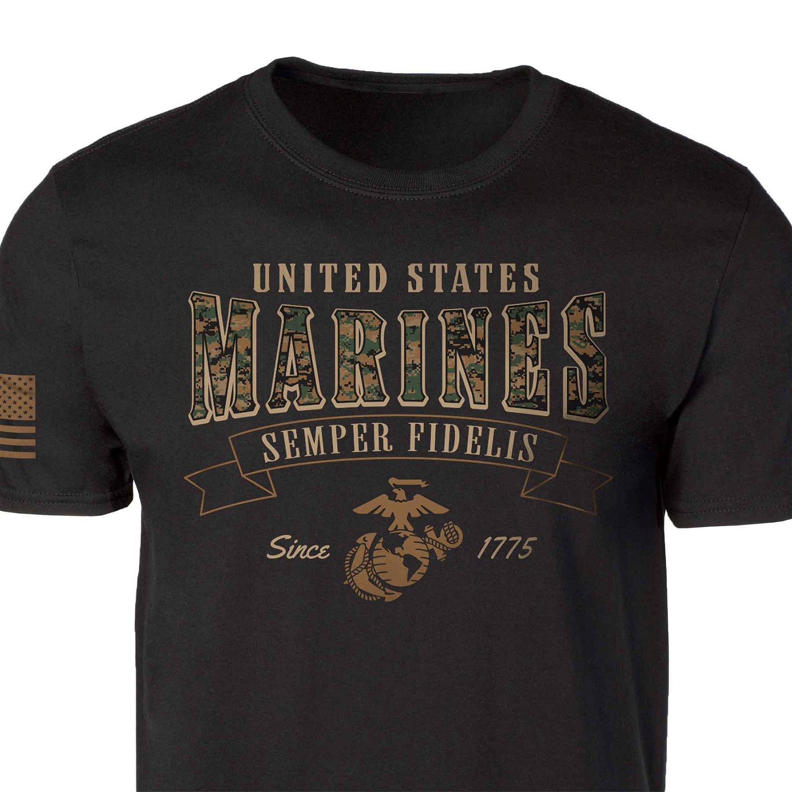 Image of USMC Marpat Camo T-shirt