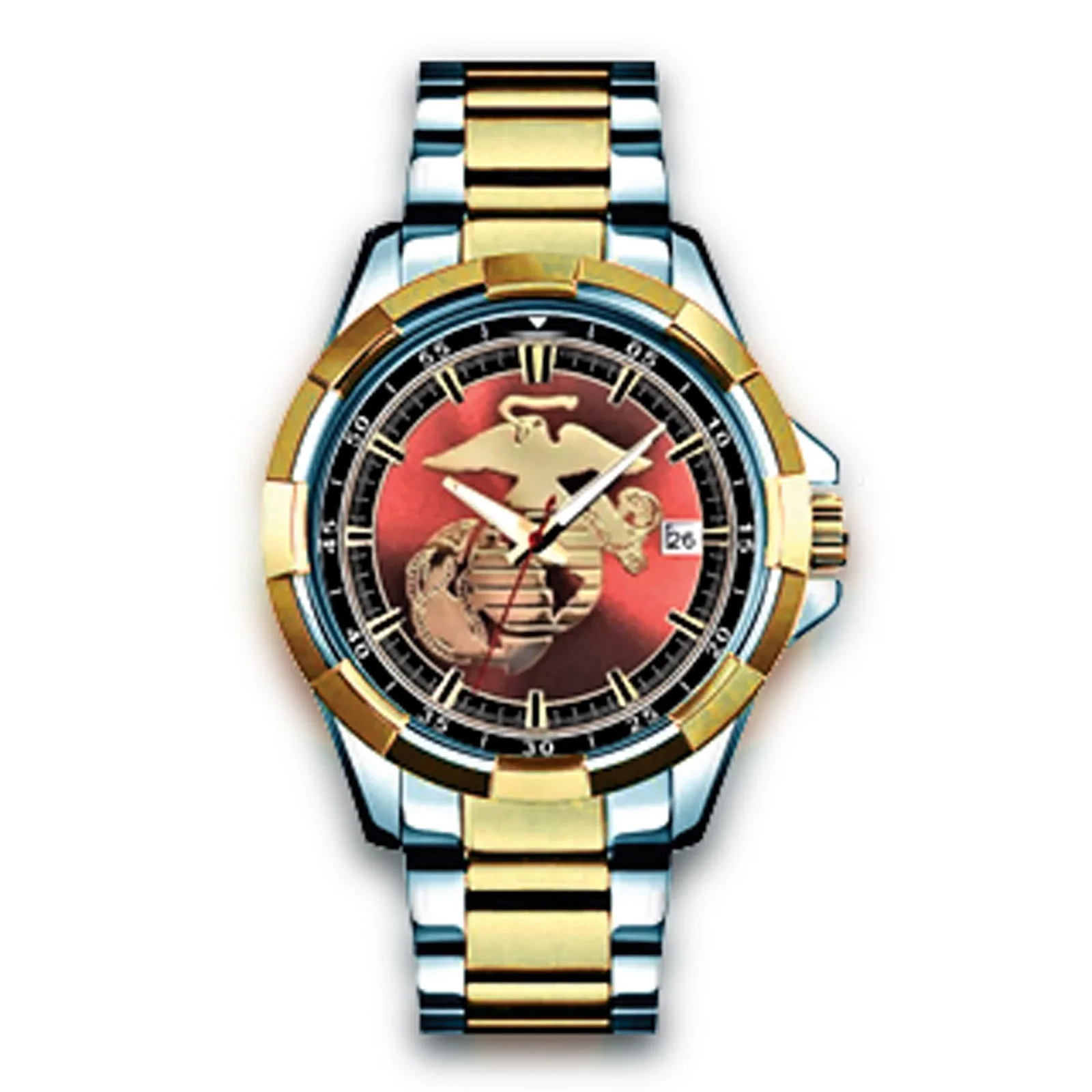 Image of EGA Silver/Gold Metal Watch