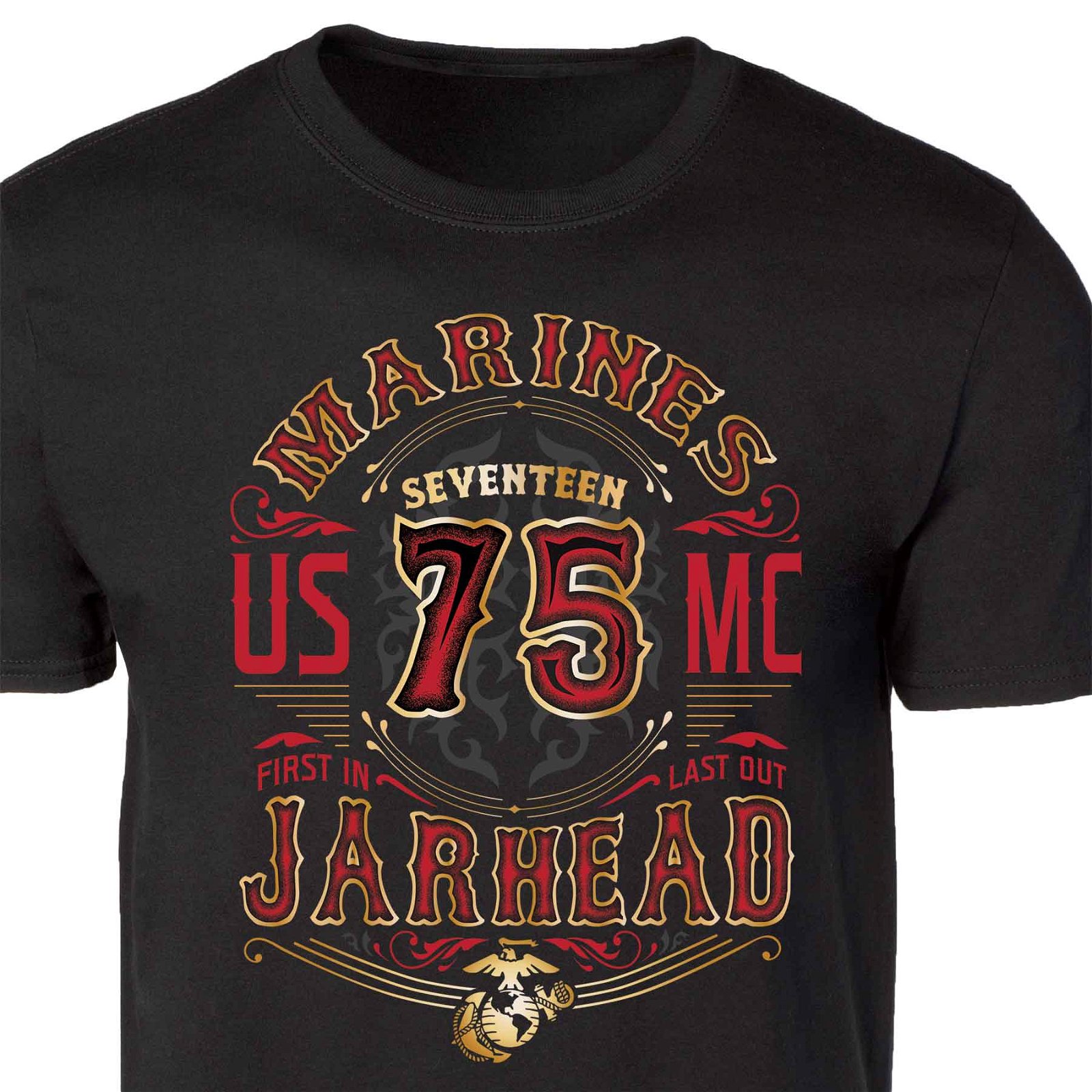Image of Western Jarhead Full Front T-shirt
