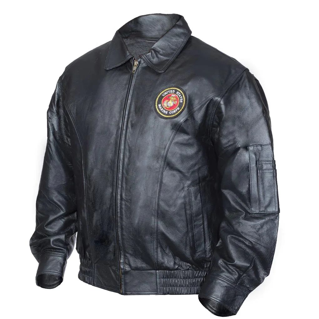 Image of Marine Corps Leather Jacket