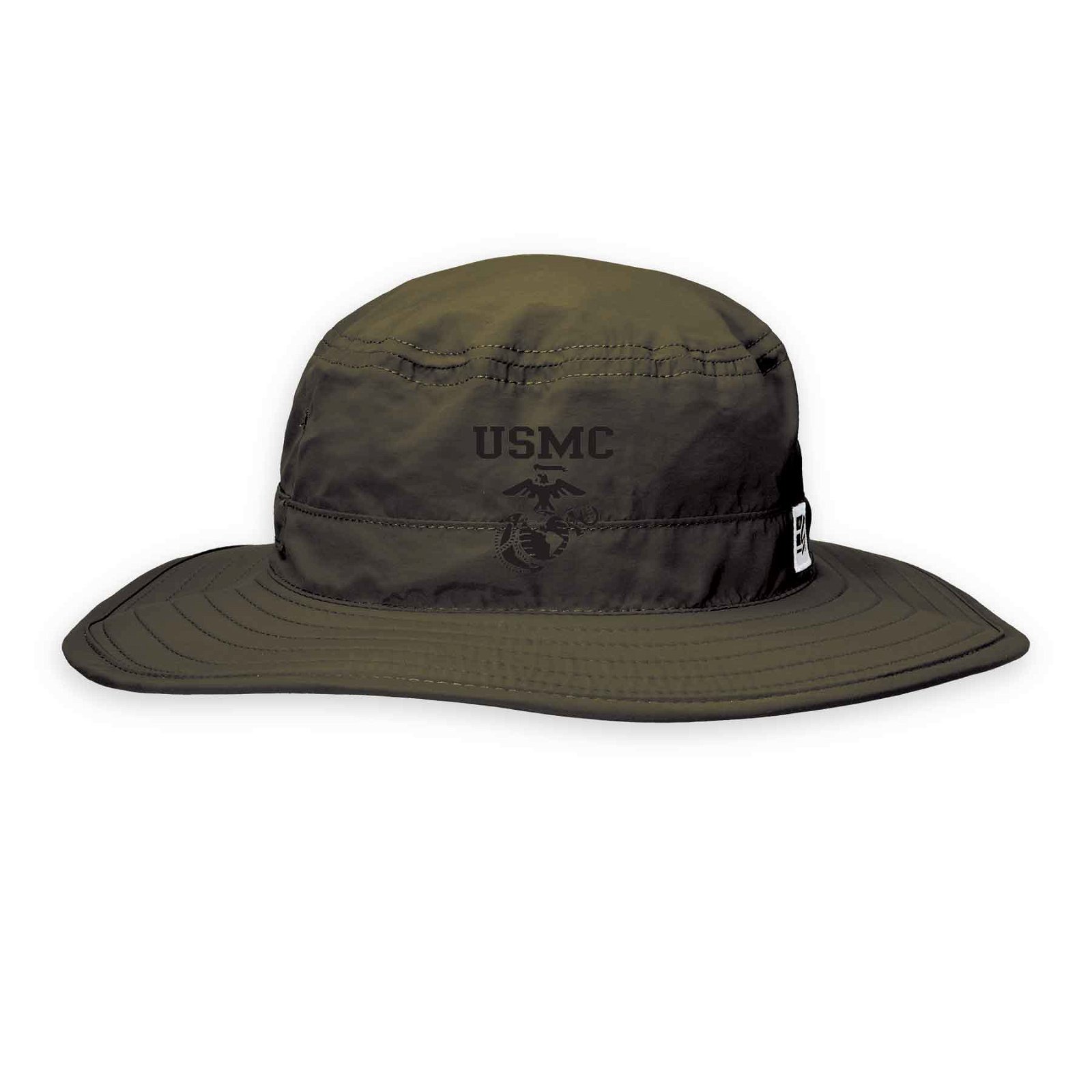 Image of USMC Eagle, Globe, and Anchor Boonie – OD Green
