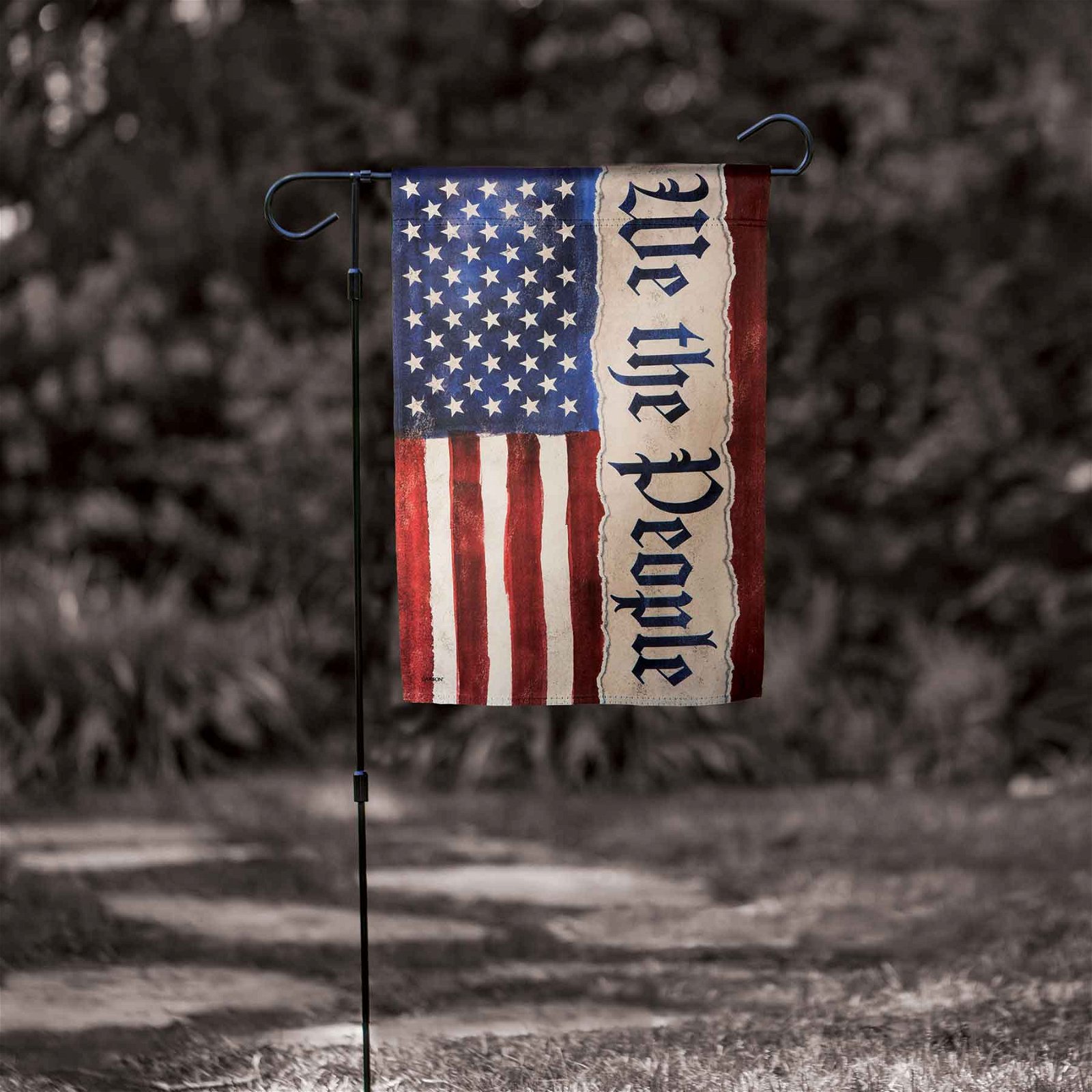 Image of We The People Garden Flag