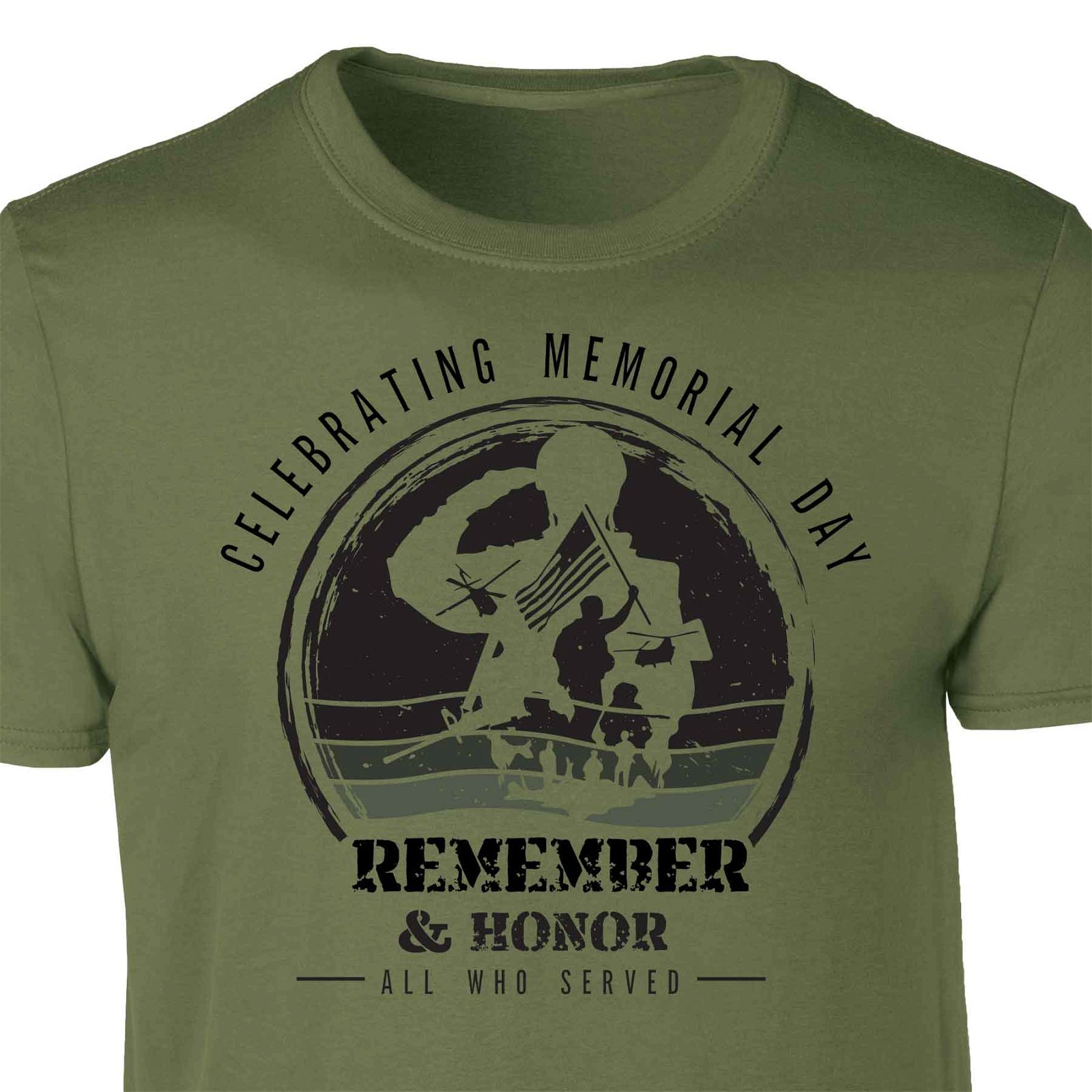 Image of Memorial Day Remember & Honor T-shirt