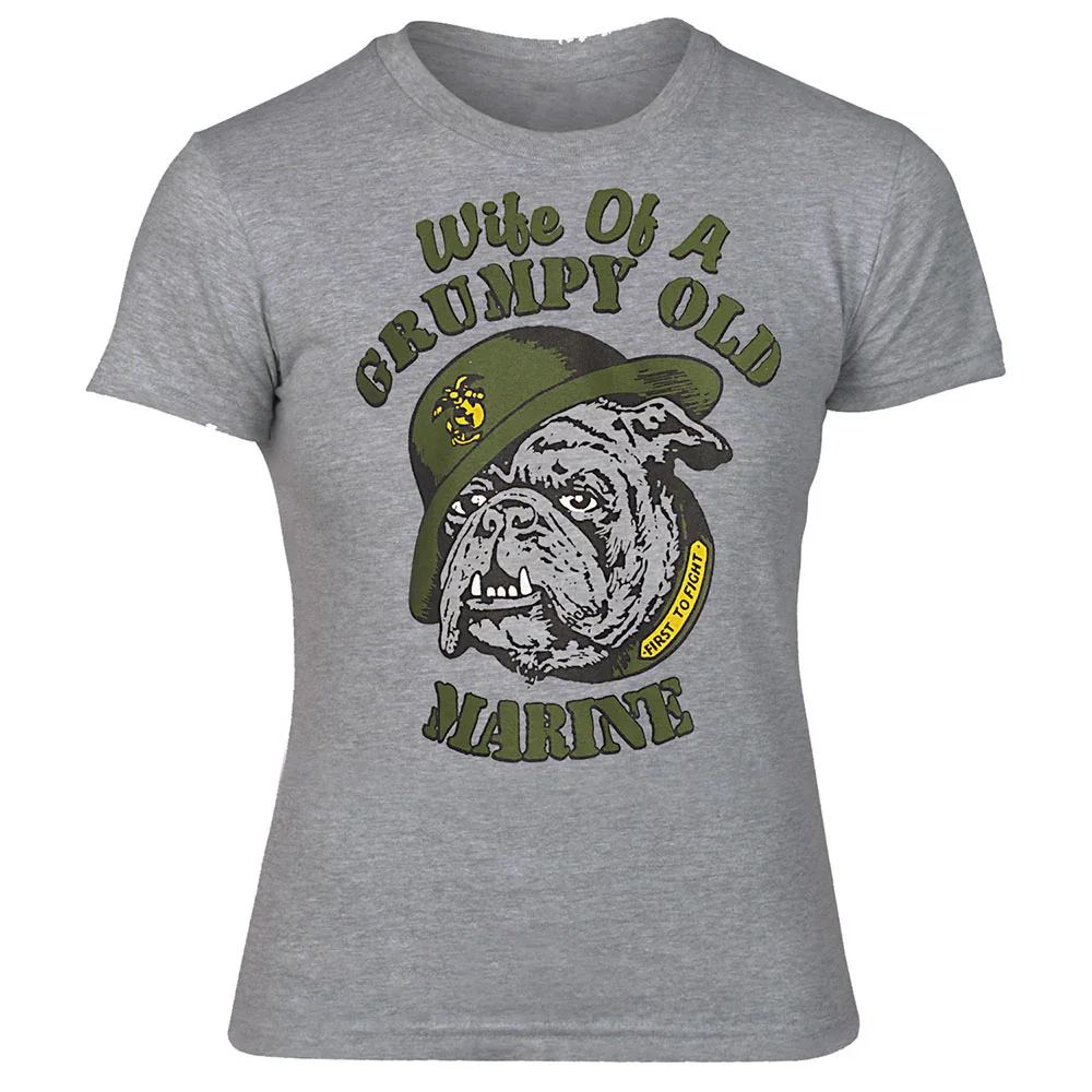 Image of Wife of a Grumpy Old Marine T-Shirt