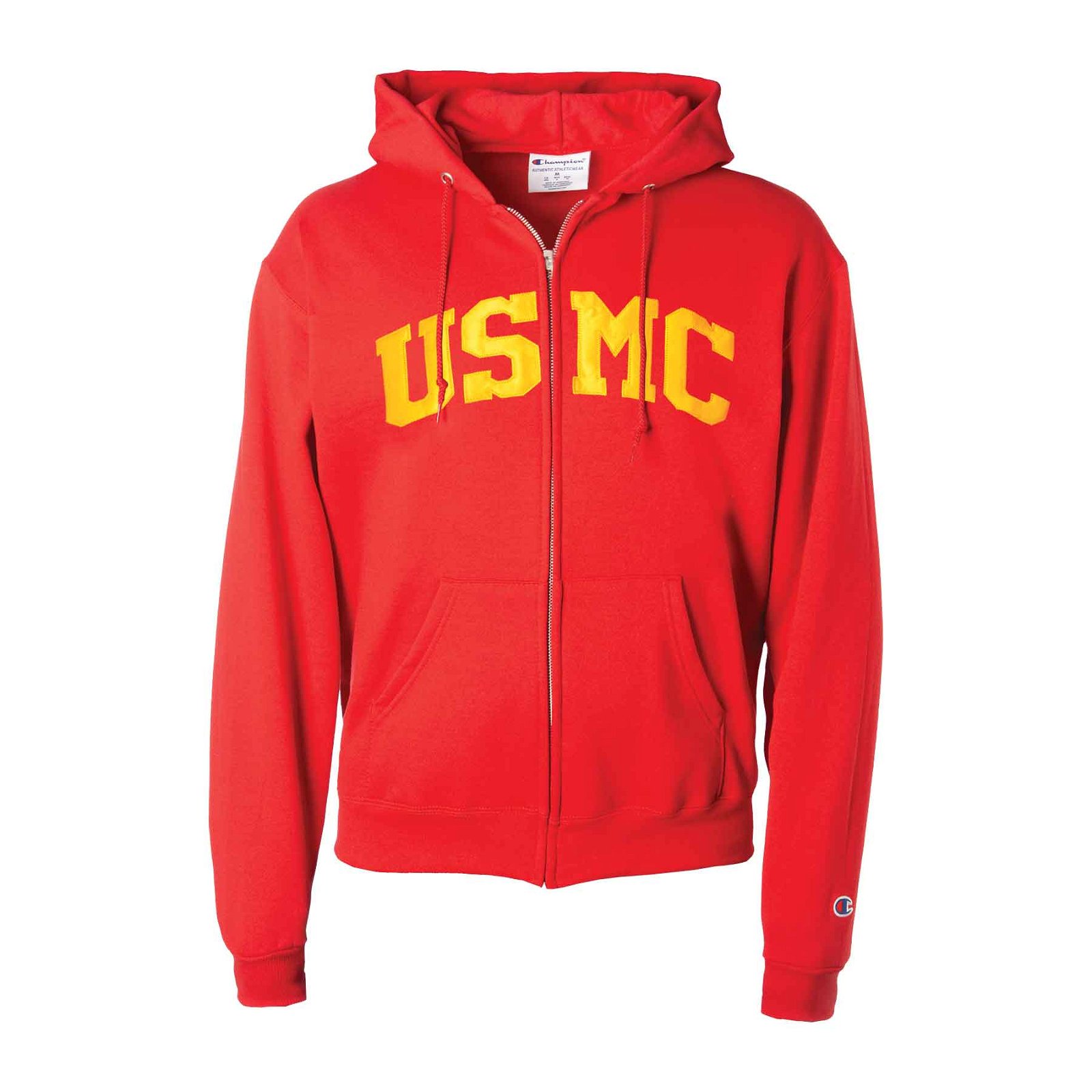 Image of Champion Full Zip USMC Hoodie