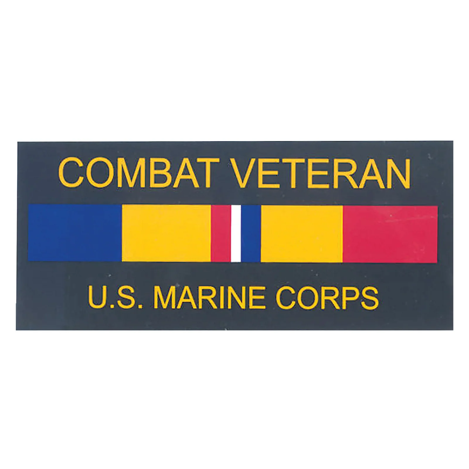 Image of USMC Combat Veteran Decal