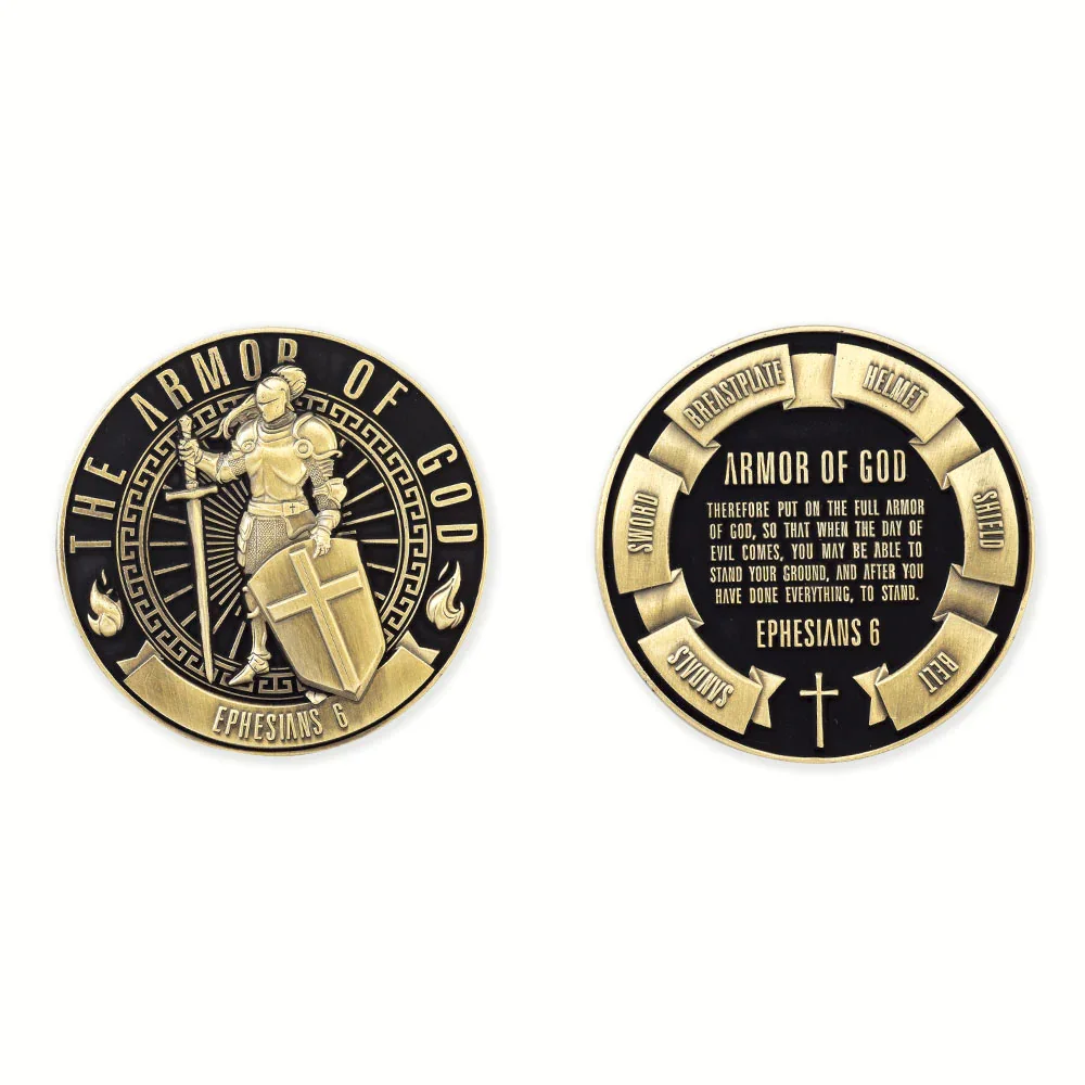 Image of The Armor Of God Challenge Coin