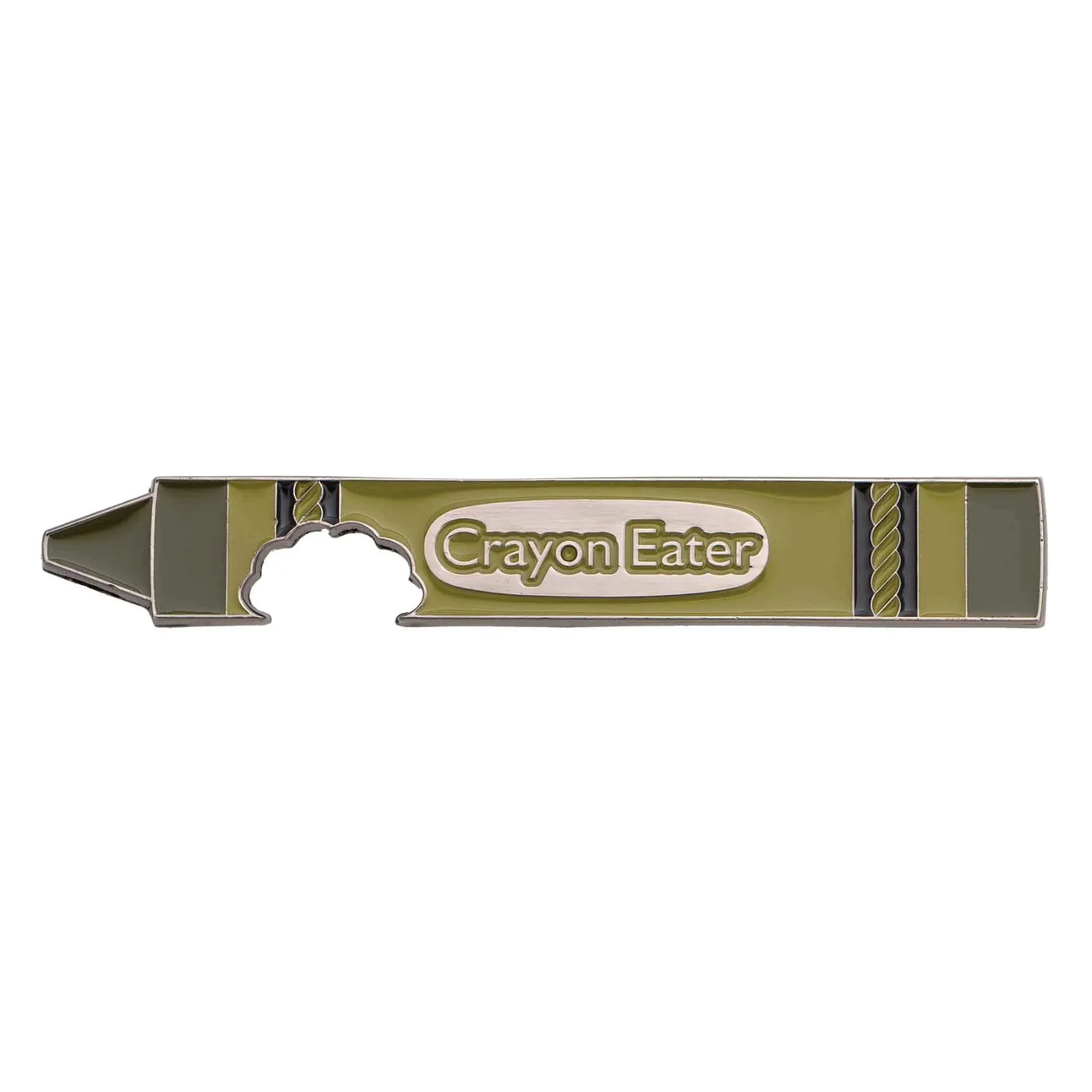 Image of Crayon Eater Bottle Opener, OD green