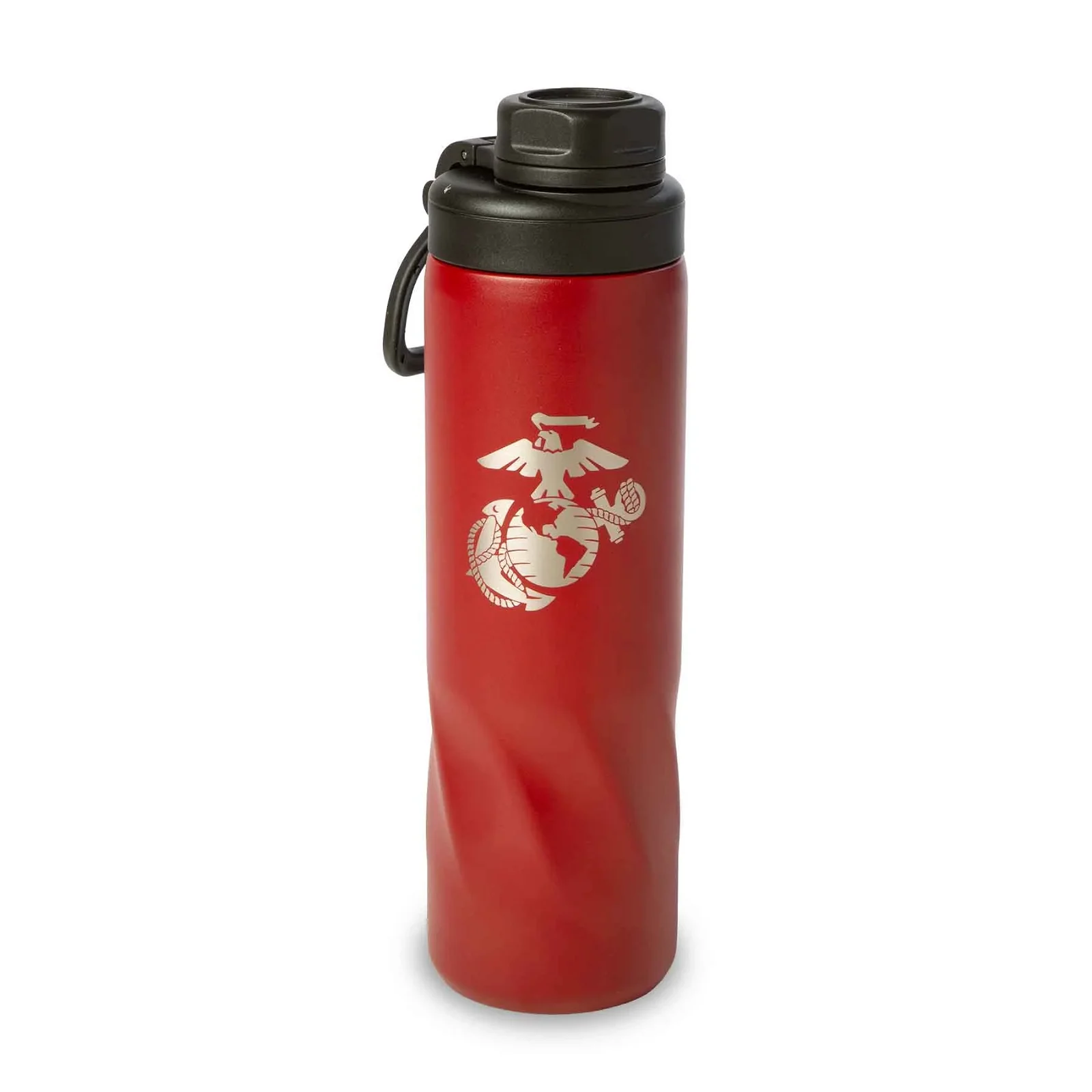 Image of USMC Red Stainless Steel Water Bottle