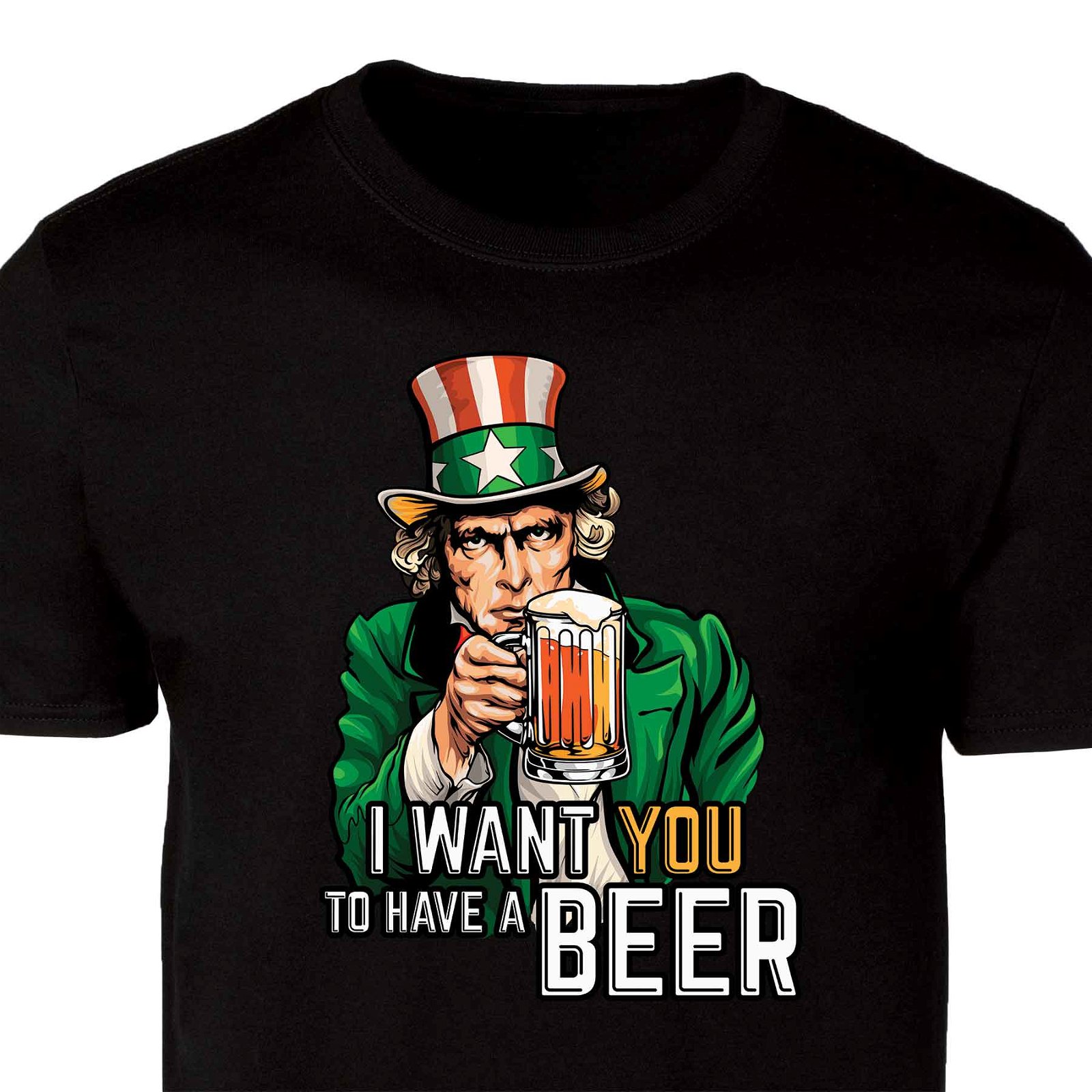 Image of Irish Uncle Sam T-shirt