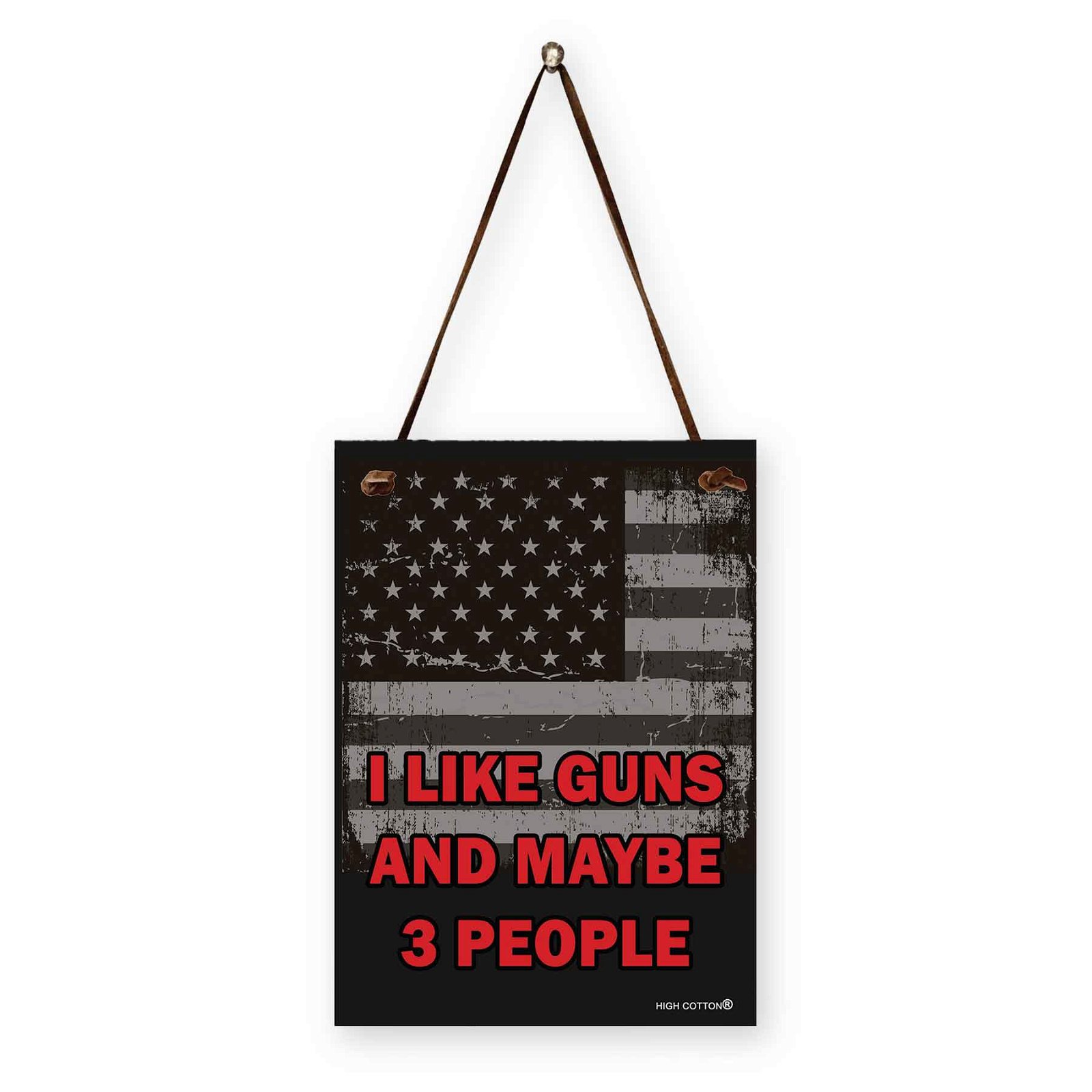 Image of I Like Guns Sign