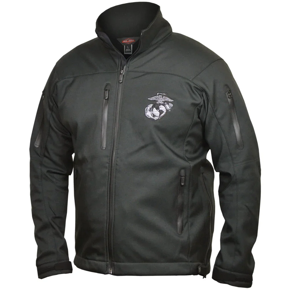 Image of Concealment SoftShell Jacket w/ Embroidered EGA