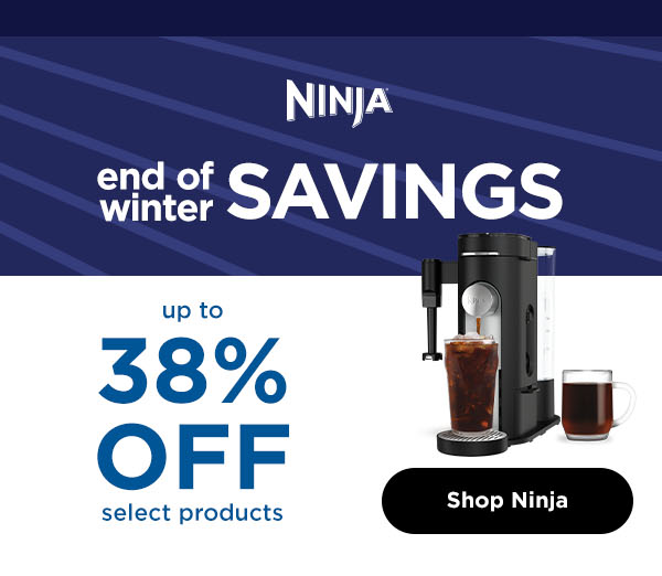 Ninja - up to 38% off select products