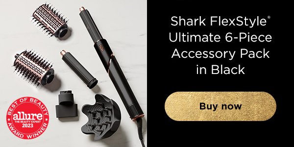 Shark FlexStyle® Ultimate 6-Piece Accessory Pack in Black