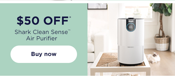 \\$50 off* Shark Clean Sense™ Air Purifier