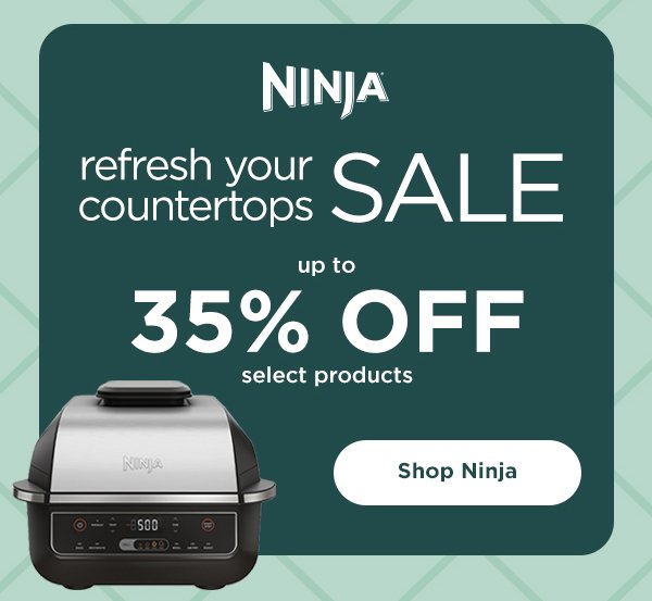 Ninja - up to 35% off select products