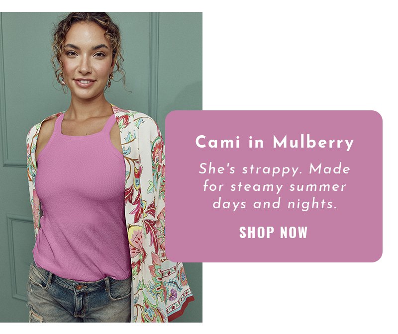 Cami in Mulberry