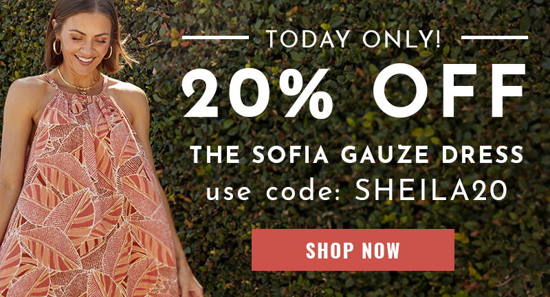 THE SOFIA GAUZE DRESS