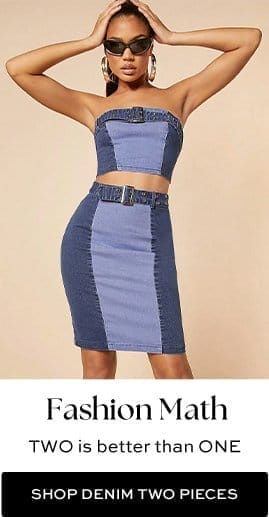 SHOP DENIM TWO PIECES