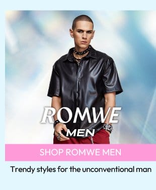 SHOP ROMWE MEN
