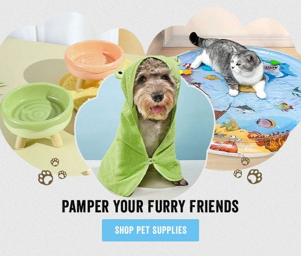 SHOP PET SUPPLIES