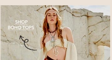 SHOP BOHO TOPS