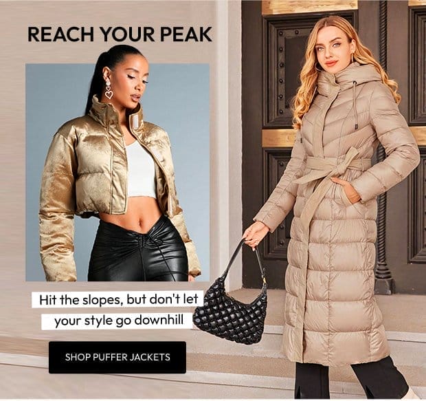 SHOP PUFFER JACKETS