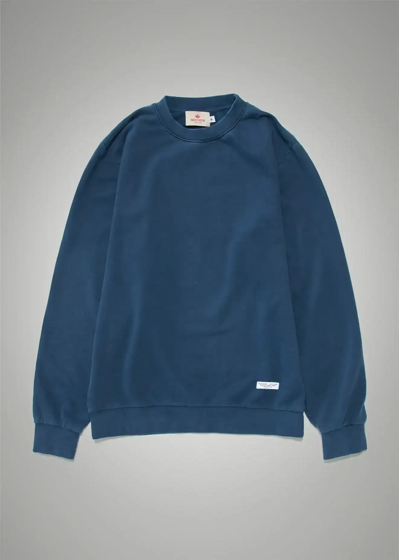 Image of Lightweight Crewneck - Natural Indigo