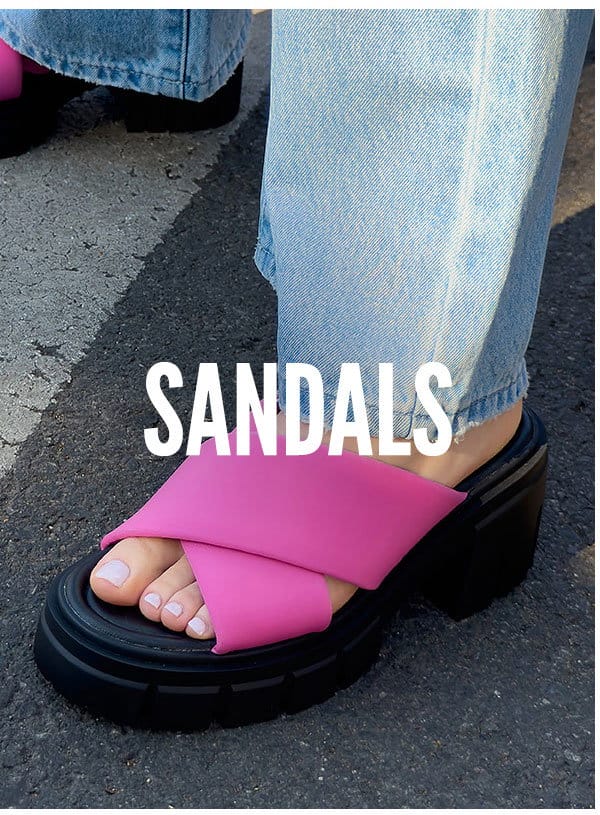 SHOP SANDALS