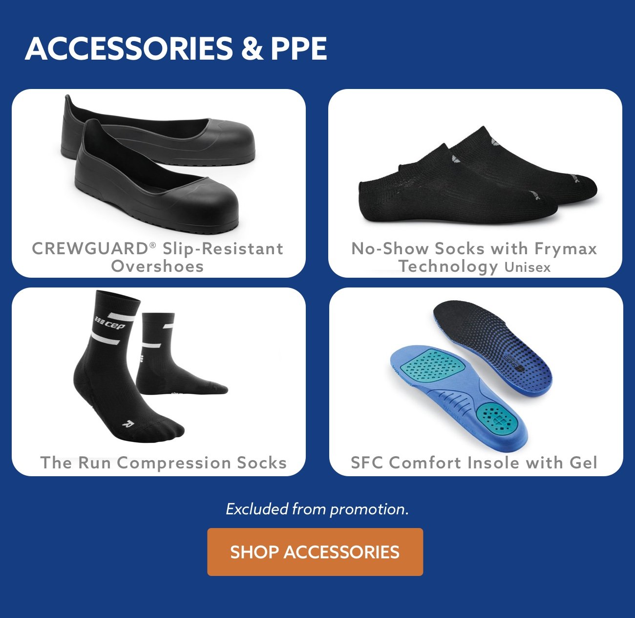 Accessories and PPE | Shop Now