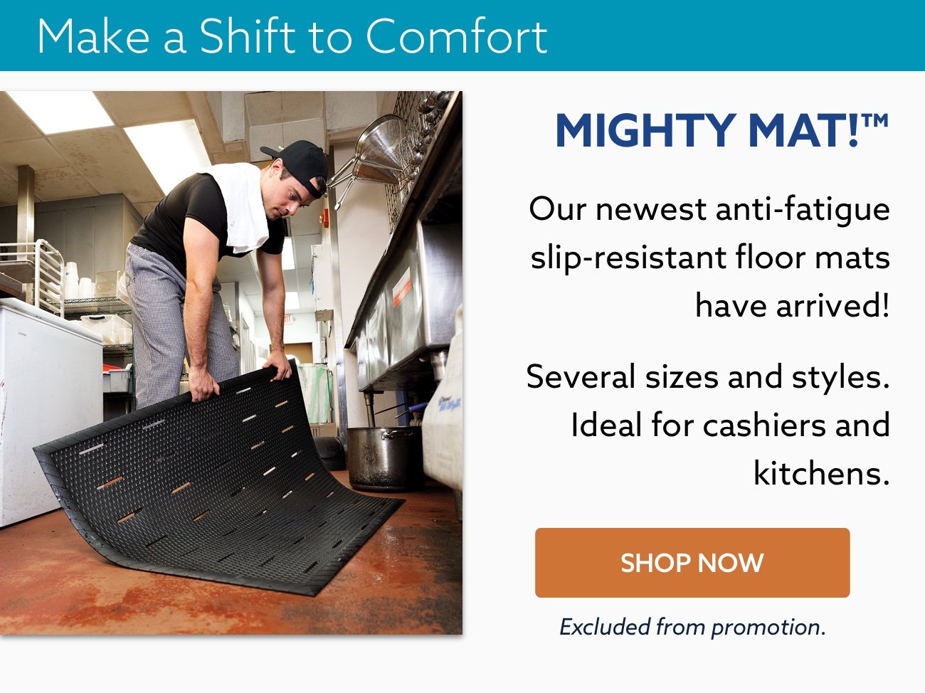 Slip-Resistant Mats | Shop Now