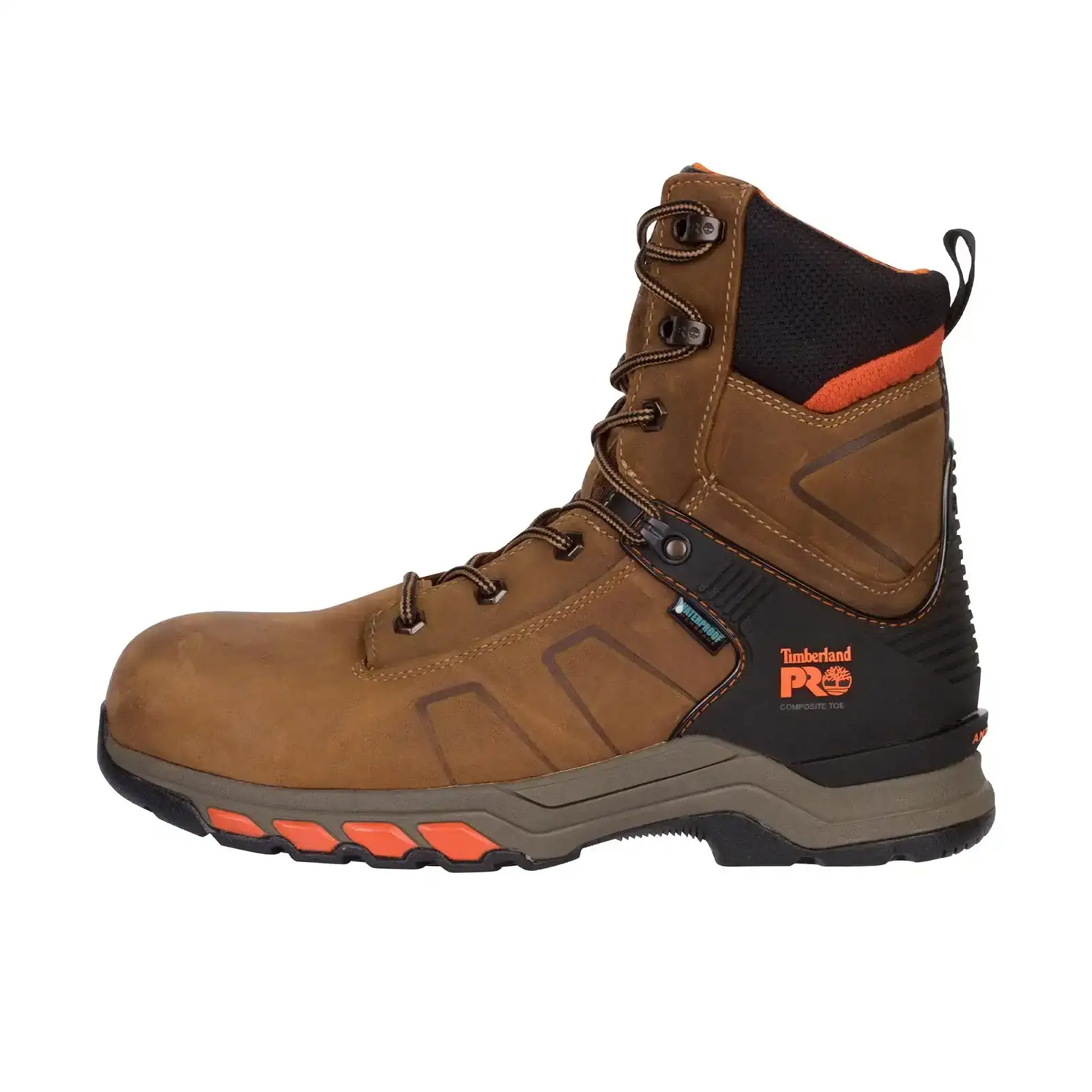 Timberland Pro 8 Inch Hypercharge Composite Toe Brown