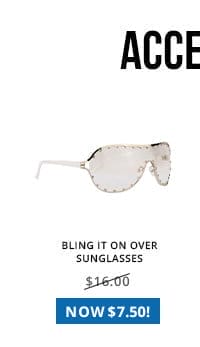 BLING IT ON OVER SUNGLASSES