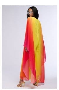 SUNSET OMBRE CHIFFON JUMPSUIT